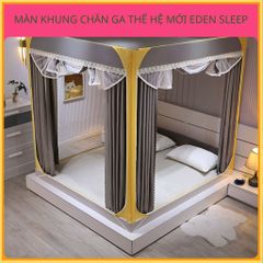 Mẫu Mới2023Màn Chống Muỗi Màn Giường Hai Màu Bao Bọc Hoàn Toàn Chống Bụi Tích Hợp Chống Rơi Cho Bé