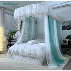 Màn khung inox không khoan tường, không khoan giường   cao cấp