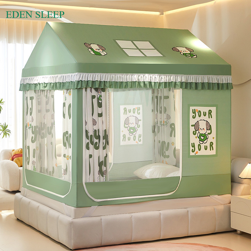 RẺ VÔ ĐỊCH Lều Chống Muỗi Giường Ngủ Kiểu Mới Lều Rèm Chống Bụi Chống Rơi Cho Trẻ Em