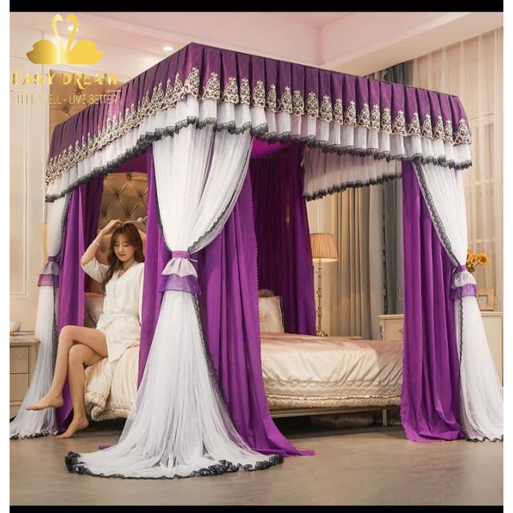 Màn công chúa cao cấp Màn ngủ chống muỗi hiện đại