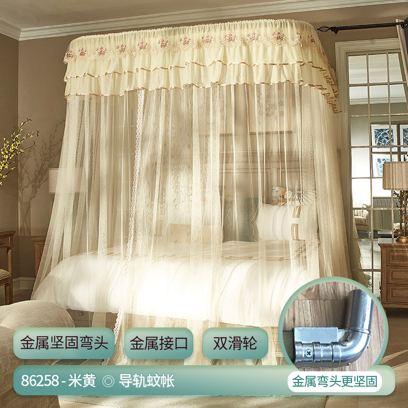 Màn khung không khoan tường mùng ngủ công chúa hiện đại chống muỗi