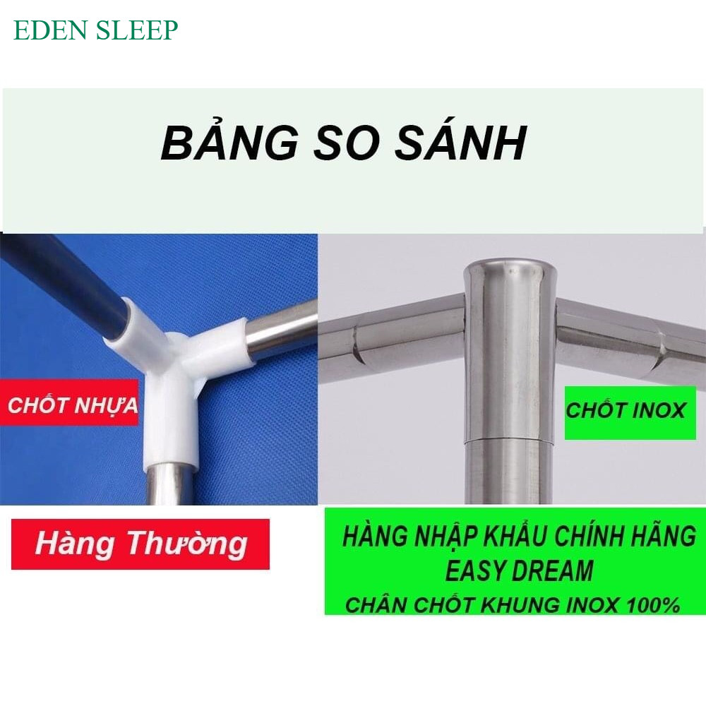 Hàng loại 1 SẴN  Màn công chúa vải 2 lớp  khung toàn bộ inox  chống muỗi , màn ngủ hiện đại khách sạn resort