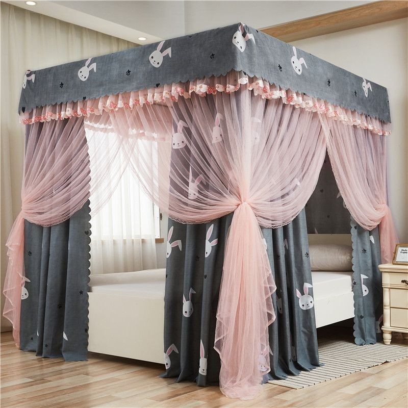 EDEN SLEEP Màn chống muỗi cao cấp, mùng màn khung dày dặn, trọn bộ màn khung kiểu hoàng cung