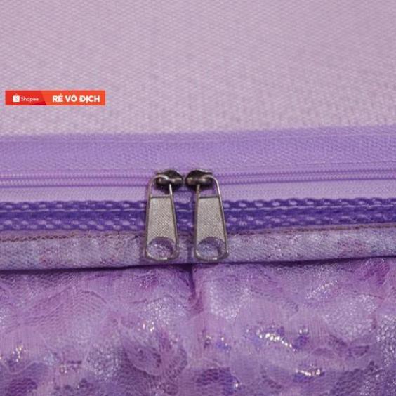 HOT DEAL Màn chụp (mùng) tự bung -gấp gọn- chống muỗi dành cho người lớn -cao 1m65 có 2 cửa- vải tuyn cao cấp