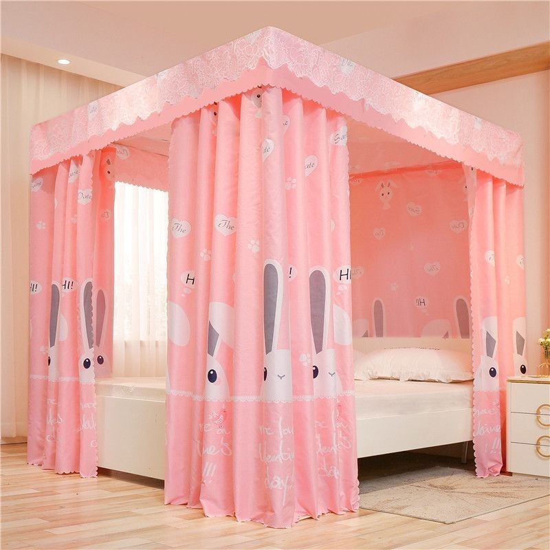 EDEN SLEEP mùng khung.rèm chắn sáng dày dặn, màn chụp chống muỗi phong cách công chúa chống gió chống bụi phòng ngủ