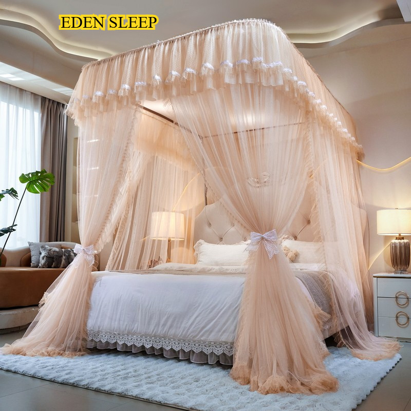 Mùng màn ngủ thế hệ mới không khoan tường  Màn Chống Muỗi  Cao Cấp Mới 2025