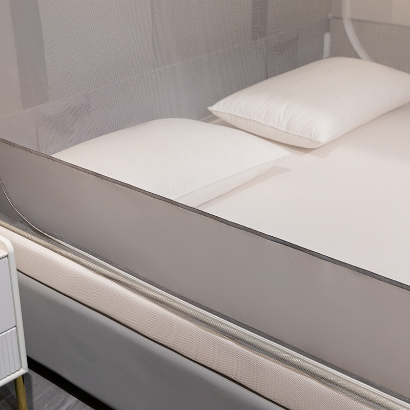 Màn Chống Muỗi Phòng Ngủ Gia Đình Rèm Giường Trẻ Em Chống Rơi Tích Hợp Che Sáng Yurt Nổi Tiếng Trên Mạng Chống Muỗi