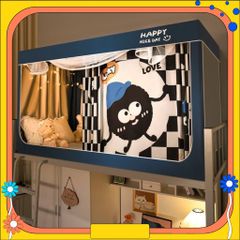 EDEN SLEEP Trọn bộ mùng khung vuông màn chống muỗi ký túc xá sinh viên giường tầng đa năng chắn sáng rèm che giường ngủ