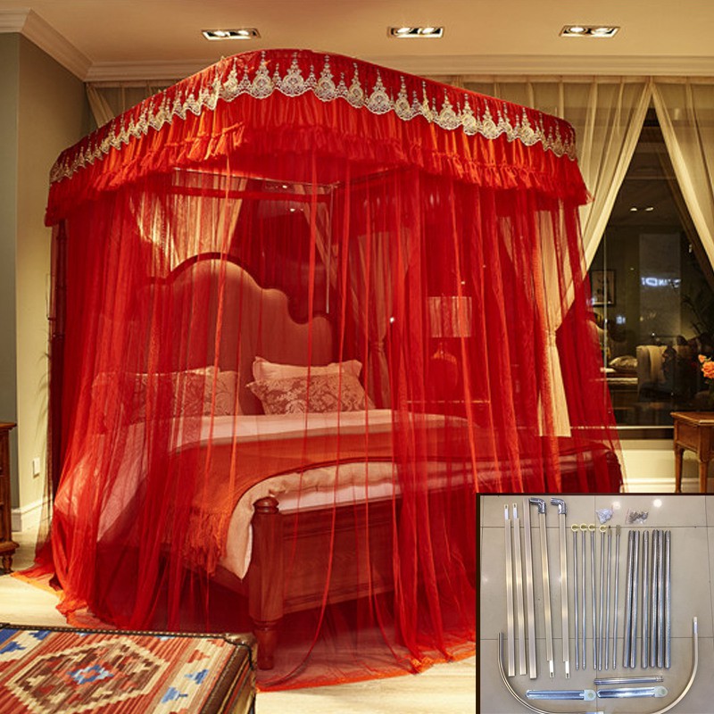 Màn khung  ( mùng) không khoan tường  khung inox cao cấp màn chống muỗi,màn cưới