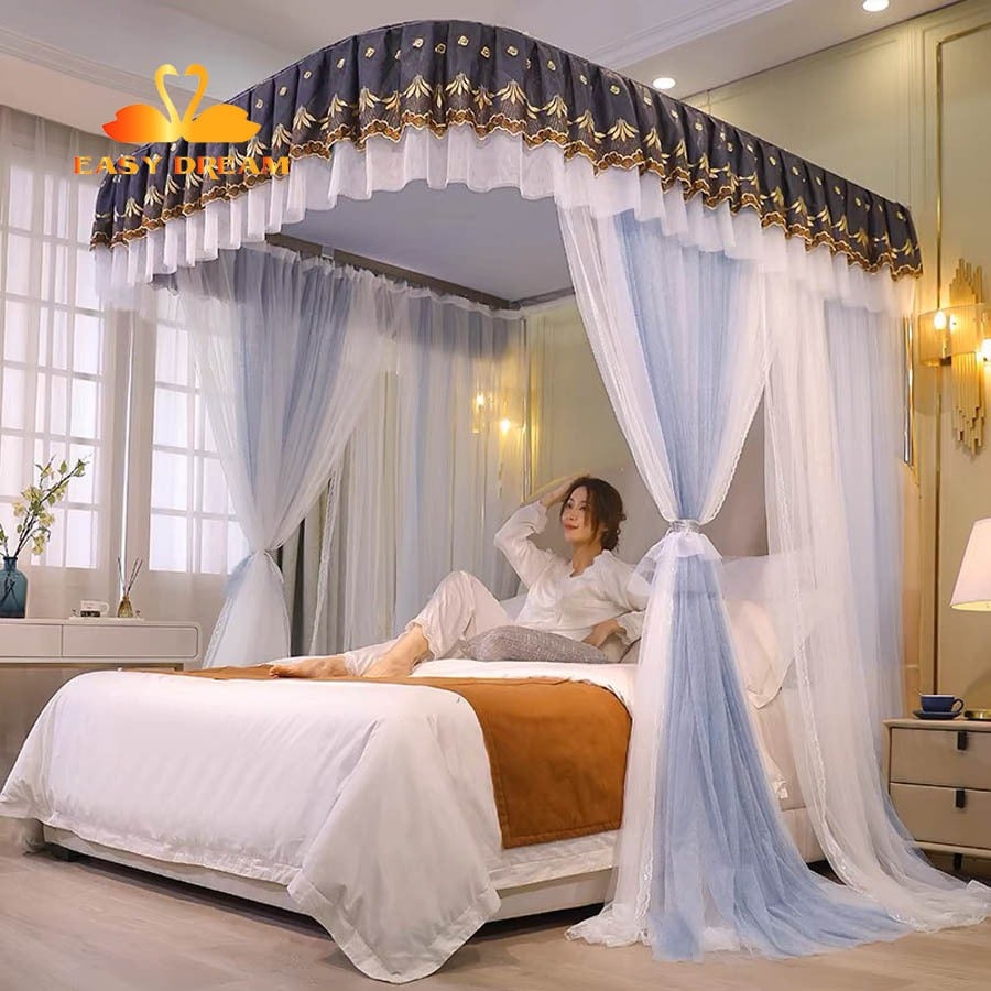 Màn khung không khoan tường bản kéo rèm lùa tay không  dây kéo