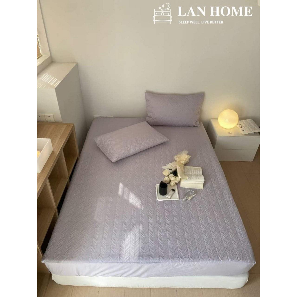 Ga gối Drap Hàn Quốc giúp  phòng ngủ  trở nên đẹp mắt  sang trọng ngủ ngon hơn