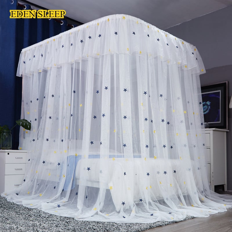 Màn / mùng khung chống muỗi không khoan tường