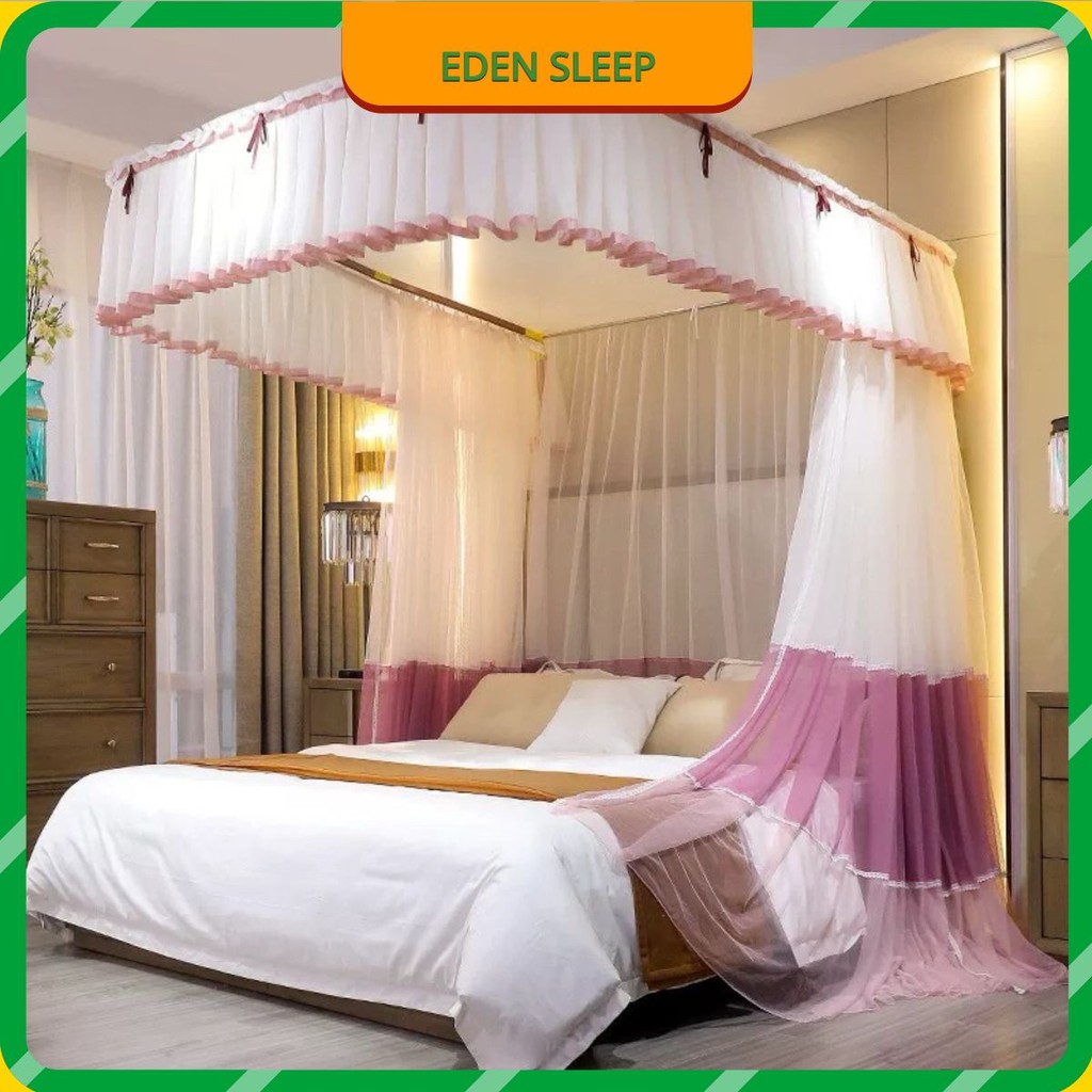 Màn khung inox không khoan tường pha màu