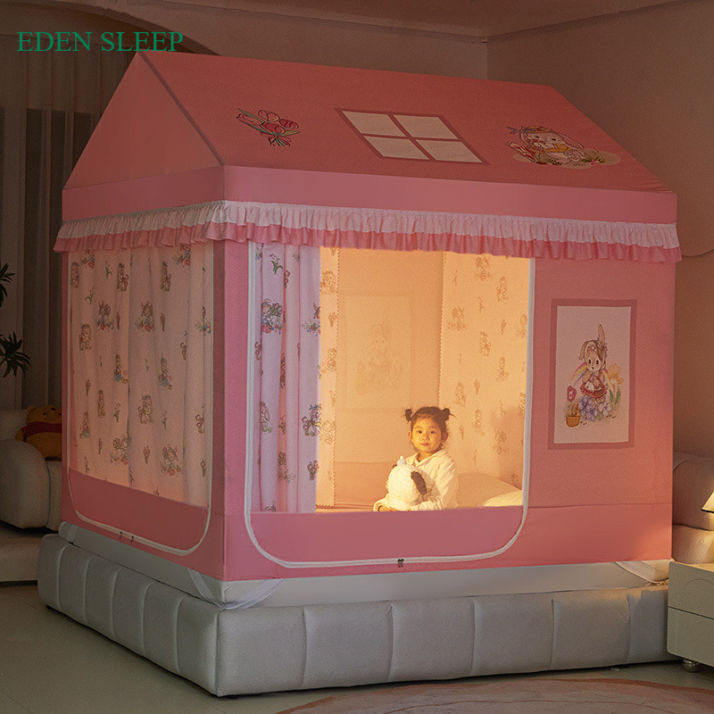 RẺ VÔ ĐỊCH Lều Chống Muỗi Giường Ngủ Kiểu Mới Lều Rèm Chống Bụi Chống Rơi Cho Trẻ Em