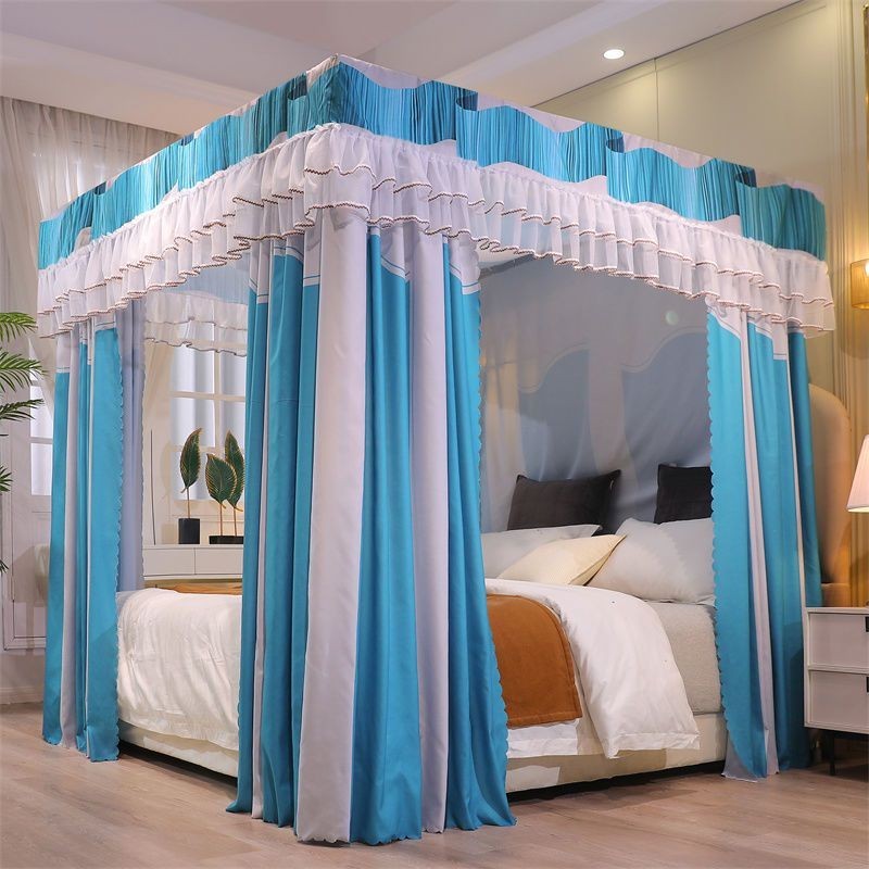 EDEN SLEEP màn chống muỗi mùng khung rèm che giường phòng ngủ phong cách công chúa màn chụp chống bụi và gió