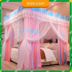 EDEN SLEEP màn chống muỗi mùng khung rèm che giường phòng ngủ phong cách công chúa màn chụp chống bụi và gió