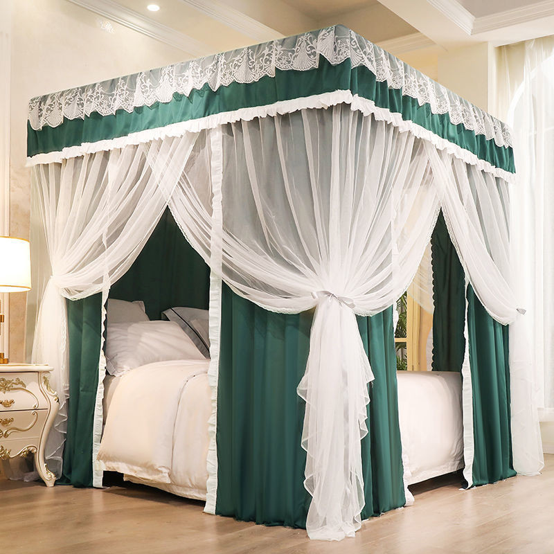 EDEN SLEEP Màn chống muỗi gia đình mùng khung, rèm cản sáng chống bụi dày dặn, màn khung cao cấp, 3 cửa