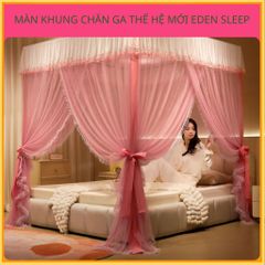 Mẫu MớiALớp Lưới Chống Muỗi Cung Điện Kiểu Sàn Rèm Ngủ Kiểu Pháp Rèm Ngủ Ren Viền Bèo Sợi Lưới Mã Hóa Gia Dụng