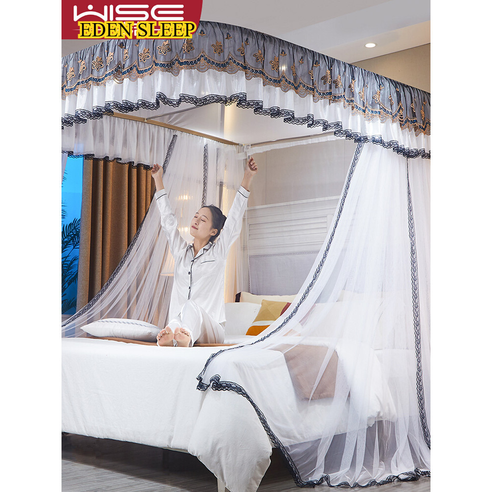 TOP màn khun không khoan tường - mùng ngủ chống muỗi cao câp