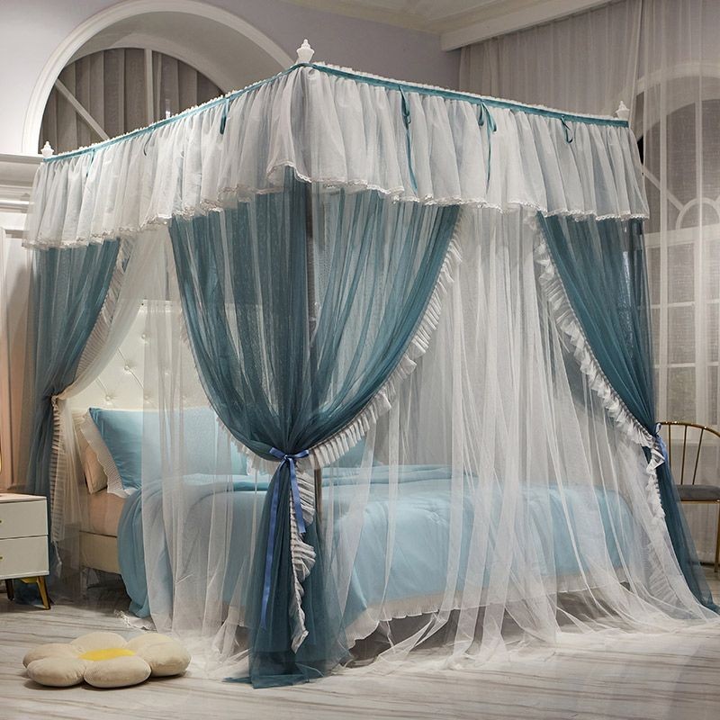 EDEN SLEEP Mùng màn khung,màn chống muỗi 2 lớp phòng ngủ gia đình 1,8m, trọn bộ mùng khung 1,5m giường 1,2m