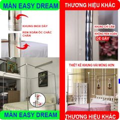 Khung inox + khung thép để treo màn lắp màn khung chống muỗi ( chỉ khung)