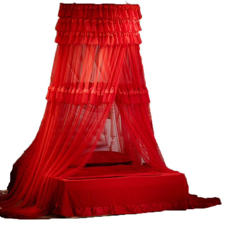 [GIÁ SỈ]  Lễ Kỷ Niệm Đám Cưới Lớn Màu Đỏ Tầng-Đứng Hộ Gia Đình Không Đục Lỗ Không Lắp Đặt Màn Chống