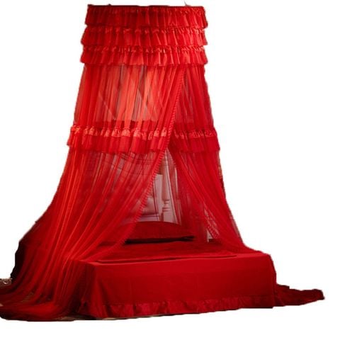 [GIÁ SỈ]  Lễ Kỷ Niệm Đám Cưới Lớn Màu Đỏ Tầng-Đứng Hộ Gia Đình Không Đục Lỗ Không Lắp Đặt Màn Chống