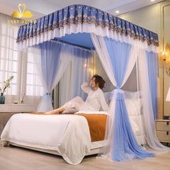 Màn khung không khoan tường ròng rọc kéo dây cao cấp EASY DREAM -Mùng ngủ cao cấp hiện đại kiểu dáng công chúa