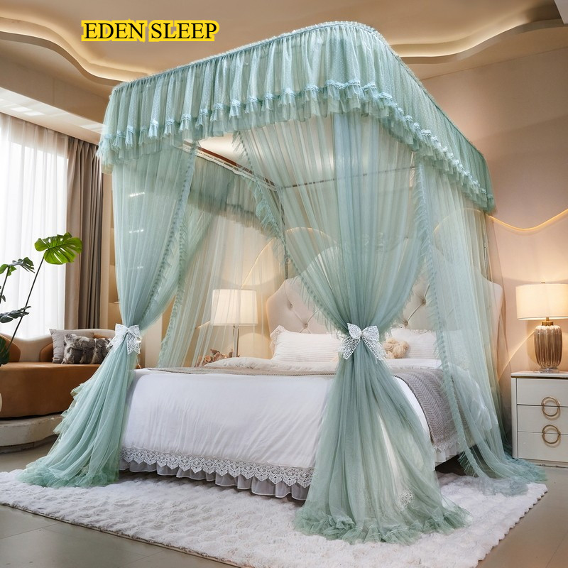 Mùng màn ngủ thế hệ mới không khoan tường  Màn Chống Muỗi  Cao Cấp Mới 2025