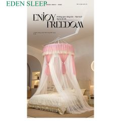 Công chúa kiểu mới trần lưới chống muỗi hình tròn  màn tròn công chúa