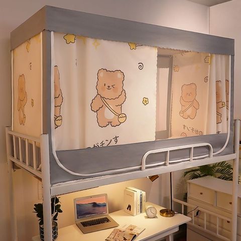 EDEN SLEEP Rèm che giường ngủ màn chống muỗi ký túc xá giường tầng mùng khung chắn sáng sinh viên