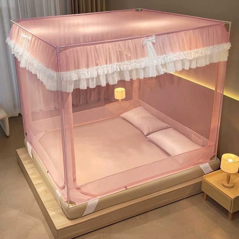 Màn khung vuông mùng khung vuông chống muỗi chống bé ngã cao cấp