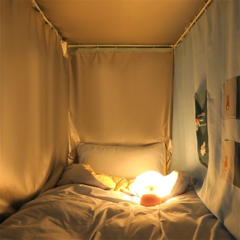 EDEN SLEEP Màn mùng khung chống muỗi ký túc xá sinh viên, rèm ngủ cản sáng, giường tầng trên, tầng dưới  90x190cm