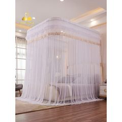 Màn khung ròng rọc kéo dây không khoan tường - hàng cao cấp EASY DREAM hiện đại sang trọng