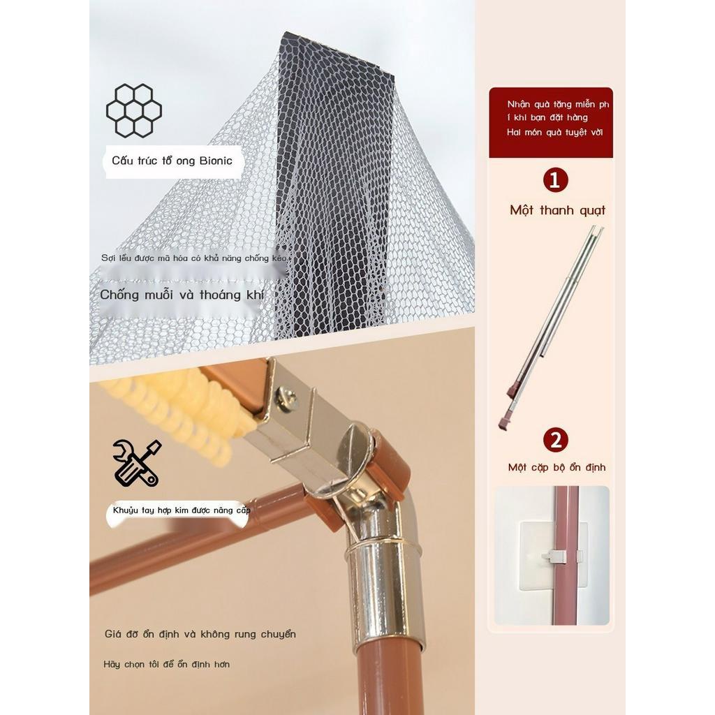 Màn khung không khoan tường , chống muỗi , màn ngủ hiện đại