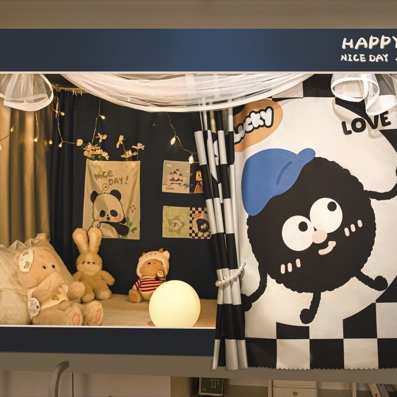 EDEN SLEEP Trọn bộ mùng khung vuông màn chống muỗi ký túc xá sinh viên giường tầng đa năng chắn sáng rèm che giường ngủ