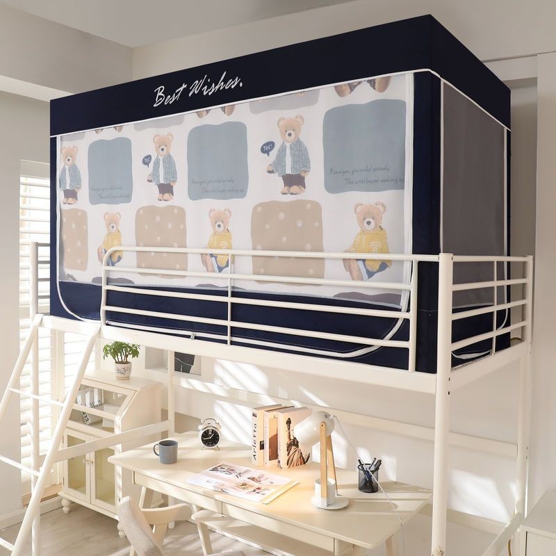 EDEN SLEEP Màn chống muỗi mùng khung cho giường tầng ký túc xá sinh viên, rèm cản sáng giường ngủ