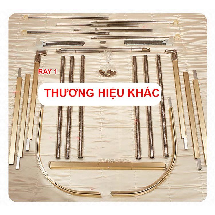 【BẢN 2025 】Màn khung ( mùng ngủ ) không khoan tường chống muỗi côn trùng trang trí decor phòng ngủ khách sạn tiện gọn