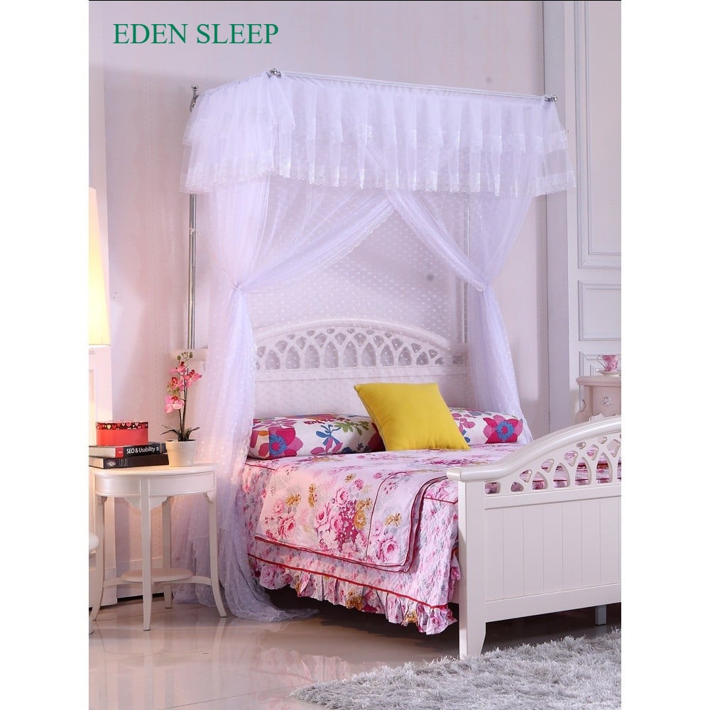 Màn khung không khoan tường , màn ngang , màn dọc, mùng khung xếp thu gọn kiểu ống út thông minh chống muỗi