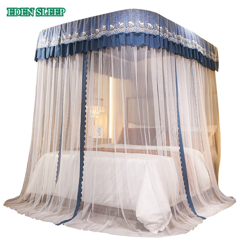 Màn mùng khung thế hệ mới không khoan tường cao cấp kiểu dáng công chúa chống muỗi