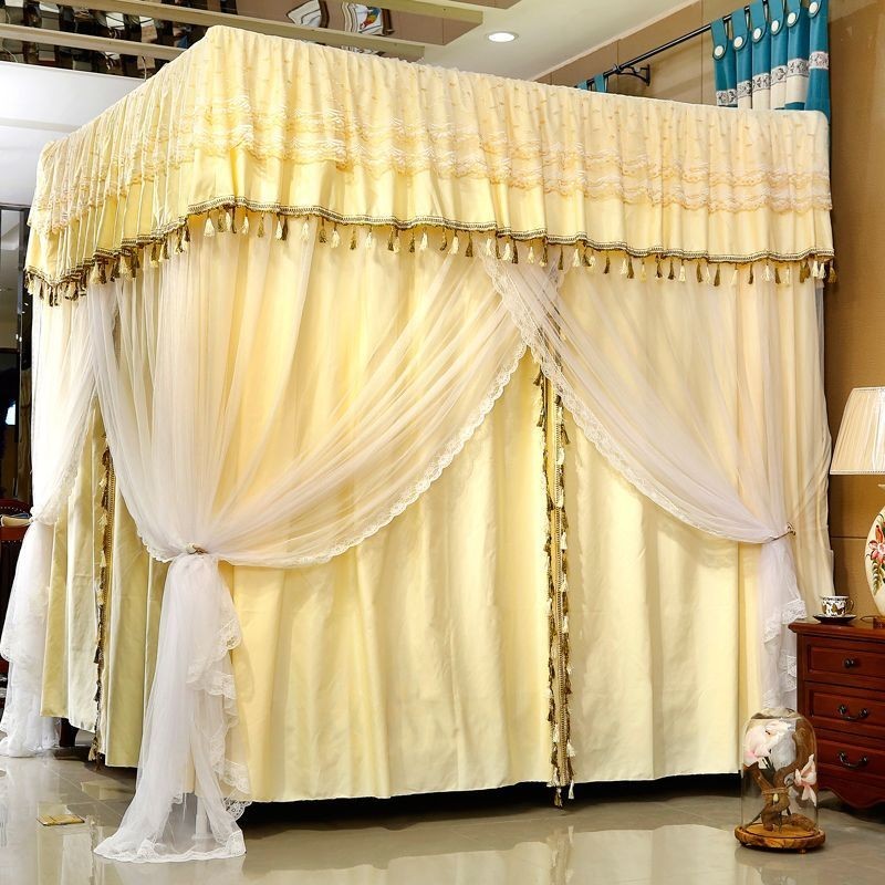 EDEN SLEEP Màn chống muỗi mùng khung, rèm giường đôi cho phòng ngủ gia đình chống bụi cao cấp màn khung