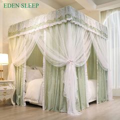 EDEN SLEEP Mùng màn khung chống muỗi, rèm ngủ cản sáng chống gió chống bụi 1,2m-1,5m-1,8m-2m màn chụp