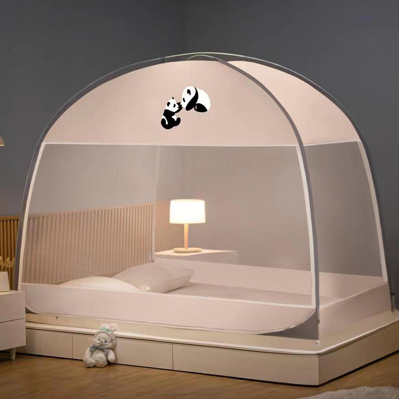 Miễn phí cài đặt nhà Mongolia Mosquito Net 1,8 gạc 1,5m có thể gập lại lều bụi