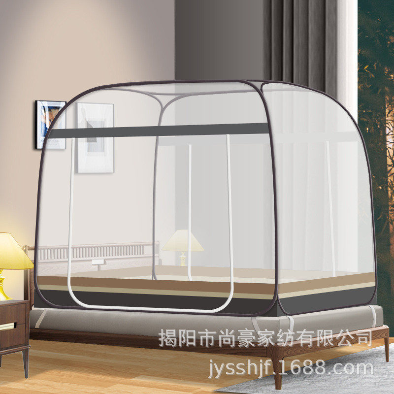 Lưới chống muỗi mới mùa hè miễn phí cài đặt lều gia đình có thể gập lại