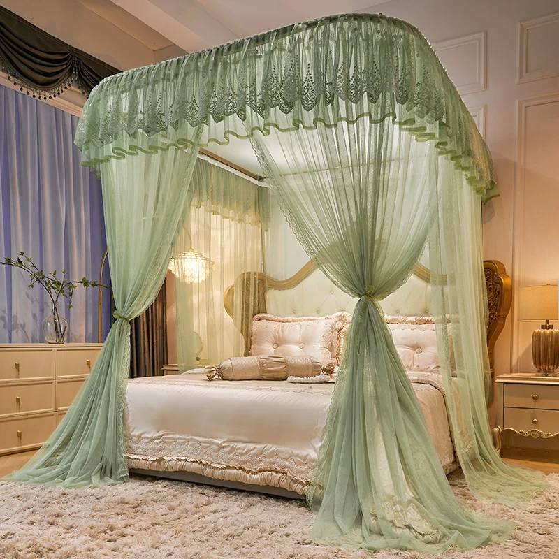 Màn khung khung không khoan tường màn  ngủ cao cấp chống muỗi