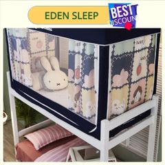 EDEN SLEEP mùng khung màn chống muỗi ký túc xá sinh viên,rèm che giường ngủ vải cản sáng, giường tầng trên và dưới