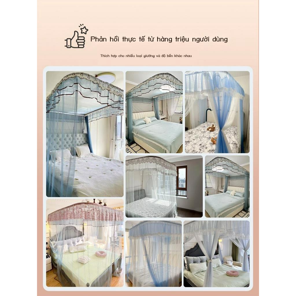 Màn khung không khoan tường , chống muỗi , màn ngủ hiện đại