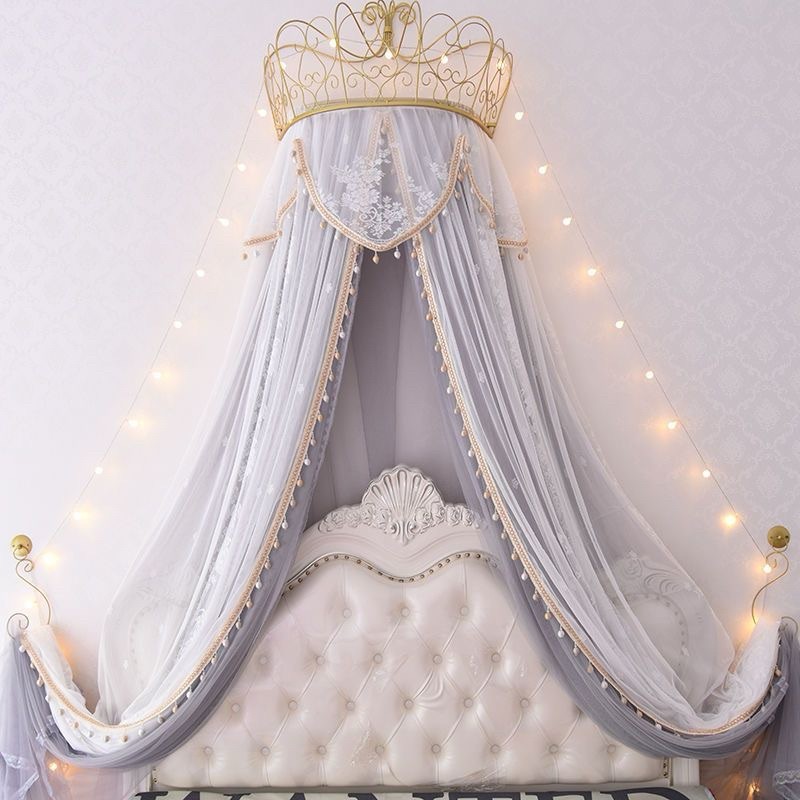 Màn mùng vương miện  công chúa decor trang trí phòng ngủ phòng cưới phong cách công chúa