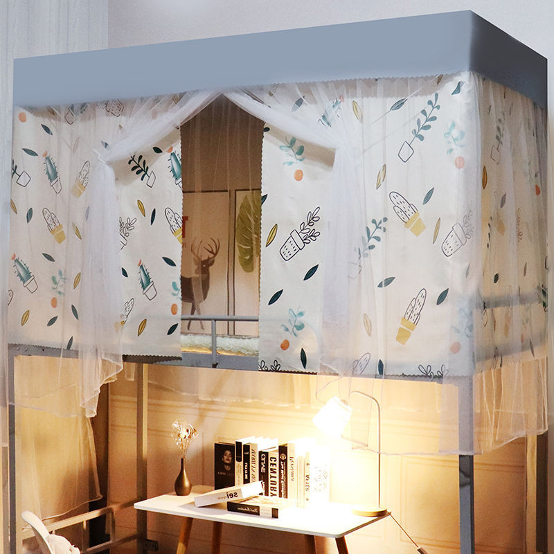 EDEN SLEEP mùng khung ký túc xá sinh viên đại học rèm che giường ngủ màn chống muỗi giường tầng rèm giường đơn