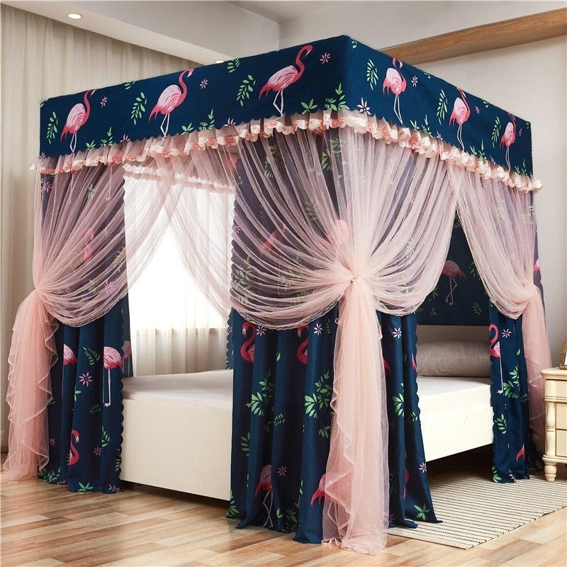 EDEN SLEEP Màn chống muỗi cao cấp, mùng màn khung dày dặn, trọn bộ màn khung kiểu hoàng cung